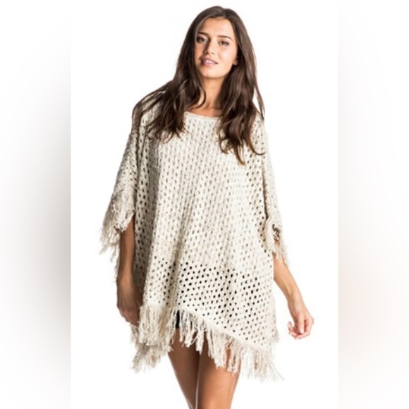 Roxy NWT sweater poncho original price 69.00 - Picture 1 of 5